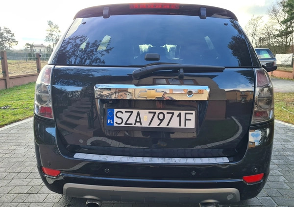 Chevrolet Captiva cena 25500 przebieg: 204321, rok produkcji 2010 z Poręba małe 254